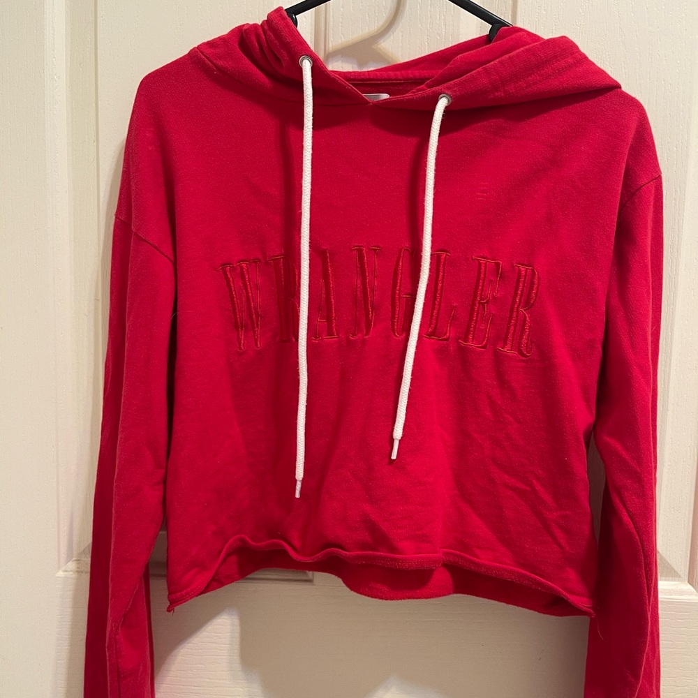 Red Wrangler hoodie - Picture 1 of 4